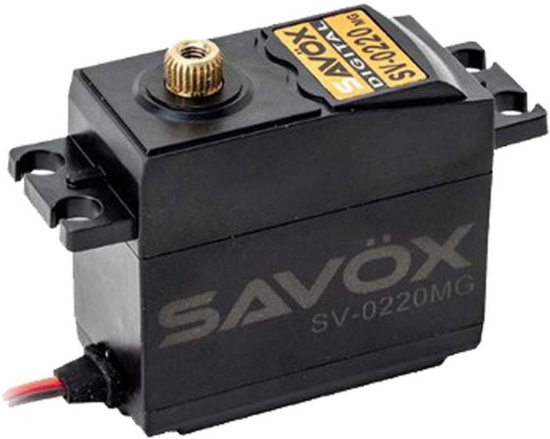 SAVÖX SV-0220MG (7,4V/8KG/0,13s) DIGITAL HV SERVO