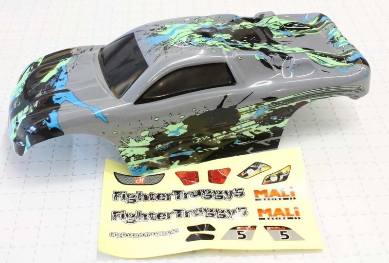 DRIVE & FLY MODELS Karosserie Fighter Truggy 5