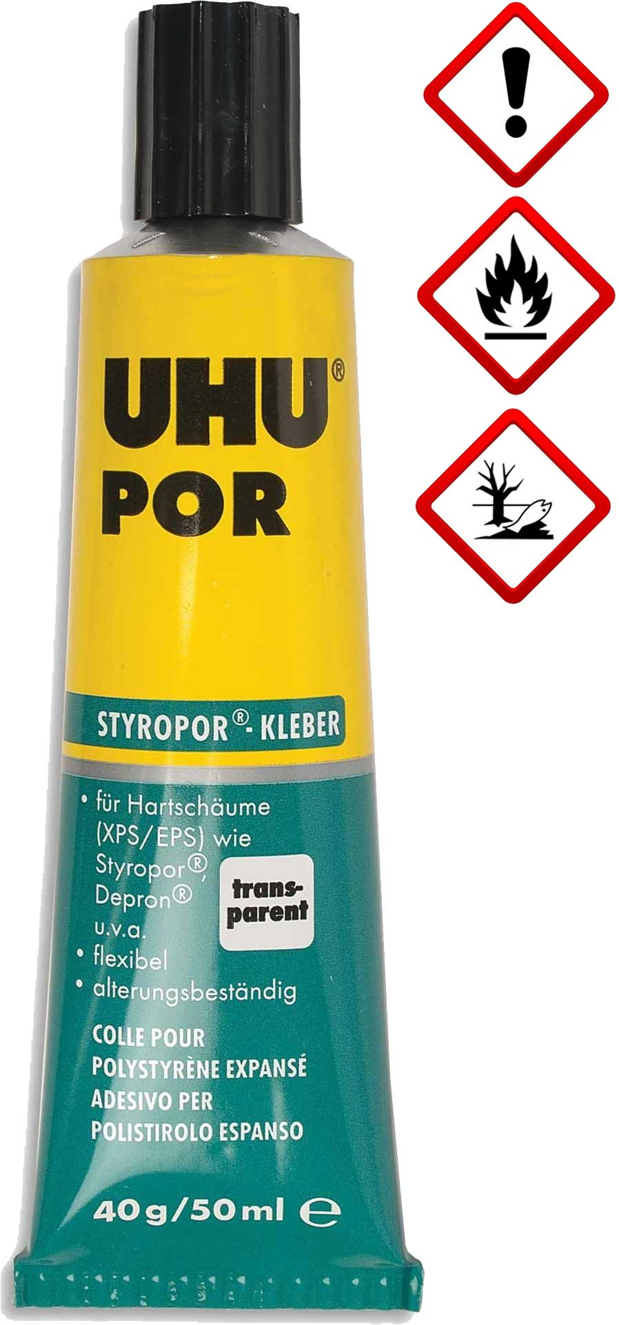 UHU POR TUBE 40G (50ml) Blister