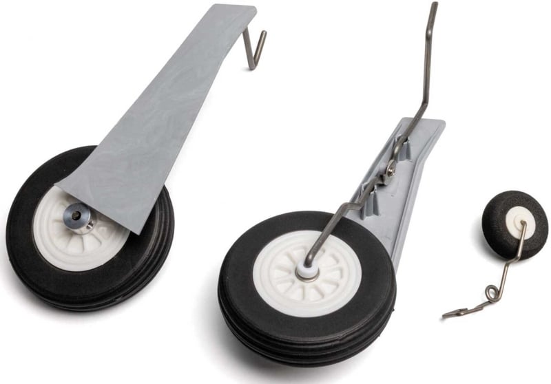 E-FLITE Landing Gear Set: P-51 1.0m