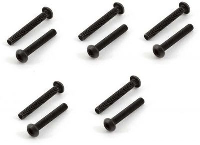 ARRMA AR721320 Button Head Screw 3x20mm (10)