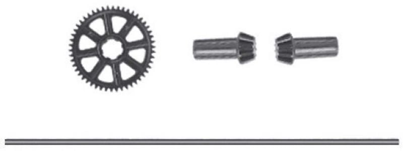 ABSIMA MAIN DRIVE SHAFT & GEAR