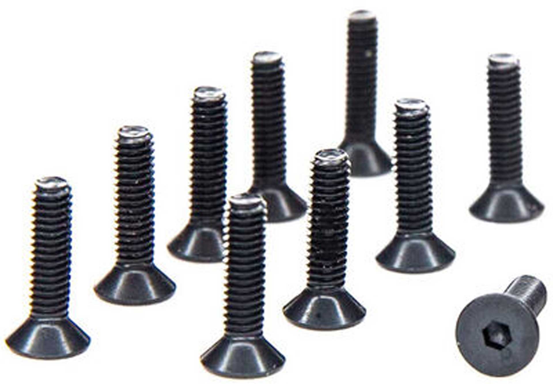 AXIAL M2.5 x 10mm Flat Head Screw (10)