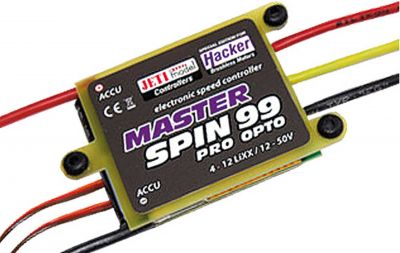 JETI MASTER SPIN 99 PRO OPTO BRUSHLESS ESC