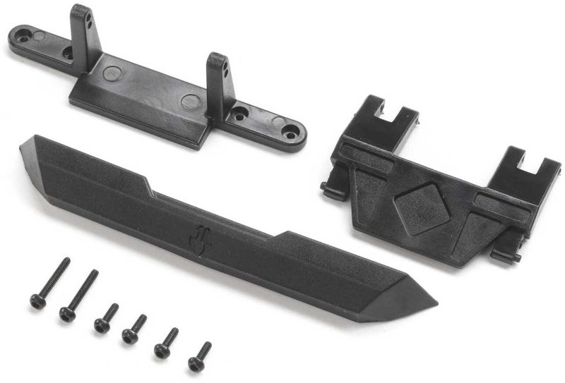 AXIAL Rear Bumper & Hinge: Jeep JT Gladiator SCX24