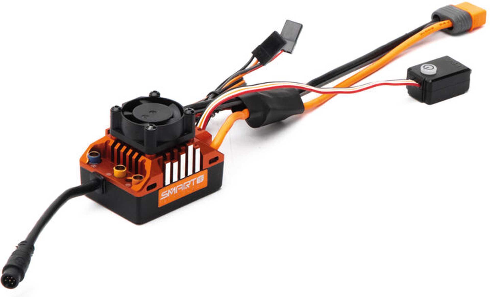 SPEKTRUM Firma 120A Sensored Brushless Smart Crawler ESC, 2S-4S: IC5