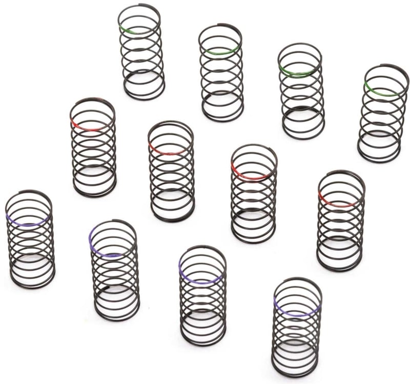 AXIAL Spring Set 6mm (.146 Purple, .213 Red, .272 Green): SCX24