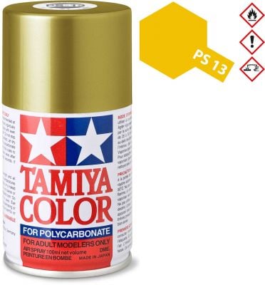 TAMIYA PS-13 Gold Polycarbonat Spray 100ml