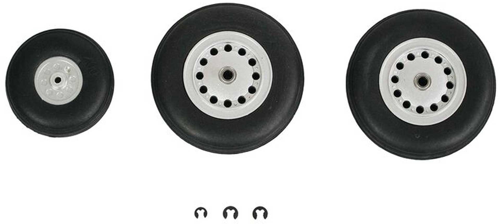 E-FLITE Wheel Set: Viper 90mm