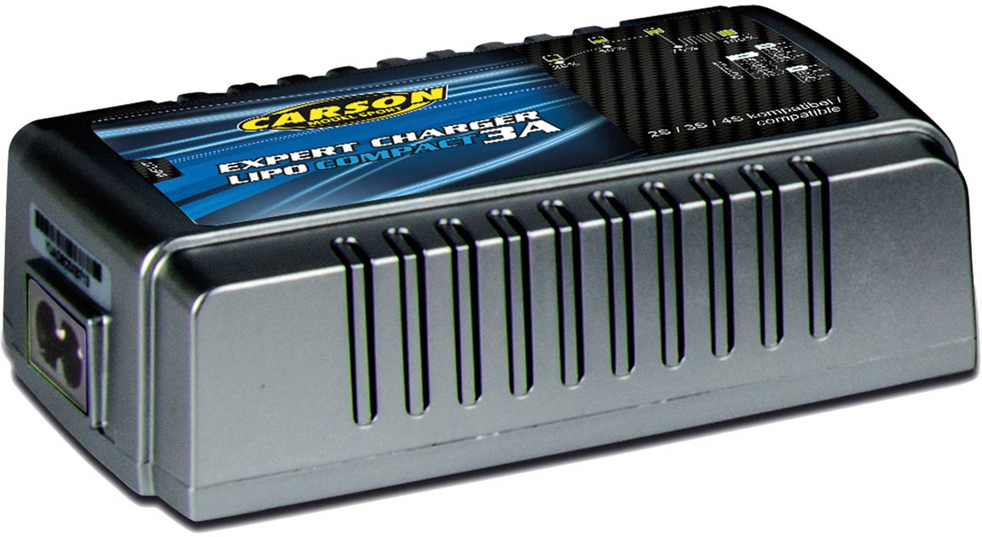 CARSON EXPERT CHARGER LIPO COMPACT 3A 2-4S LIPO