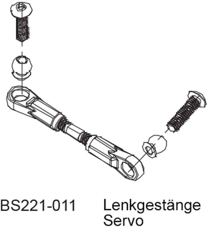 D-Power Tringlerie de direction servo - BEAST BX / TX