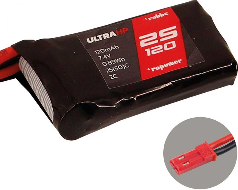 Robbe Modellsport RO-POWER ULTRA HP 120MAH 7,4 VOLT 2S 25(50)C LIPO AKKU