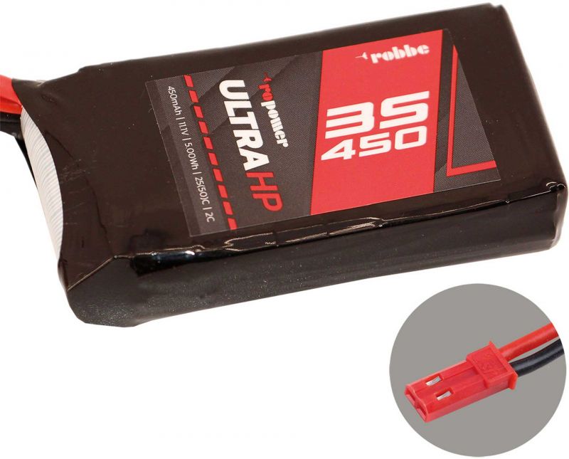 Robbe Modellsport RO-POWER ULTRA HP 450MAH 11,1 VOLT 3S 25(50)C LIPO AKKU