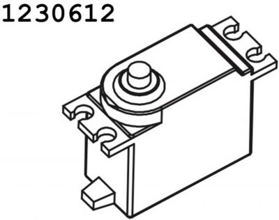 ABSIMA 9kg Lenkservo