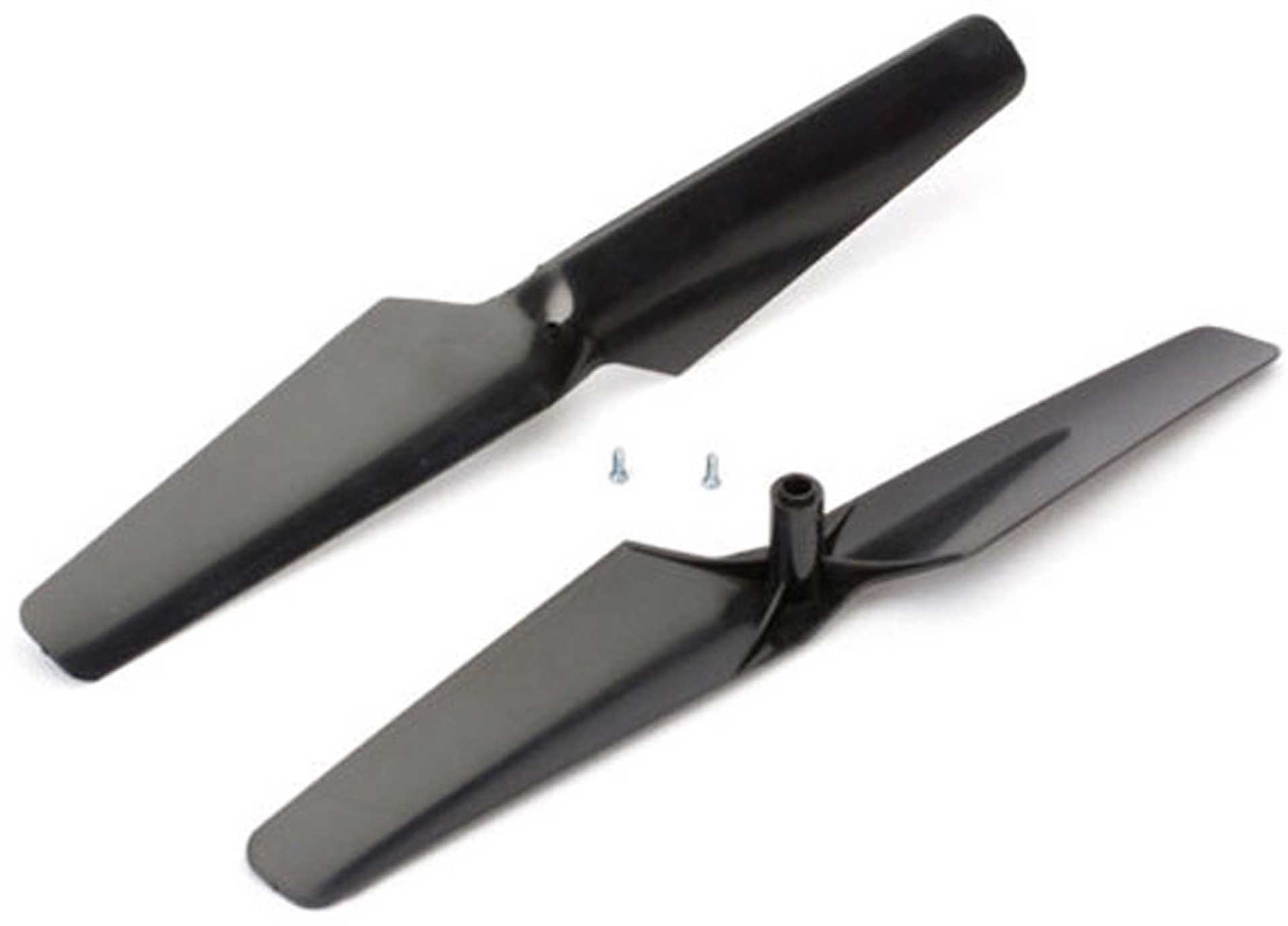 BLADE (E-FLITE) PROPELLER RECHTS. & LINKS. SCHWARZ BLADE