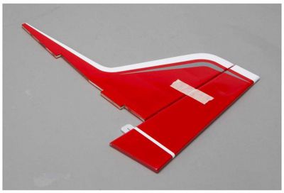 HANGAR 9 FIN WITH RUDDER: VALIANT 10CC