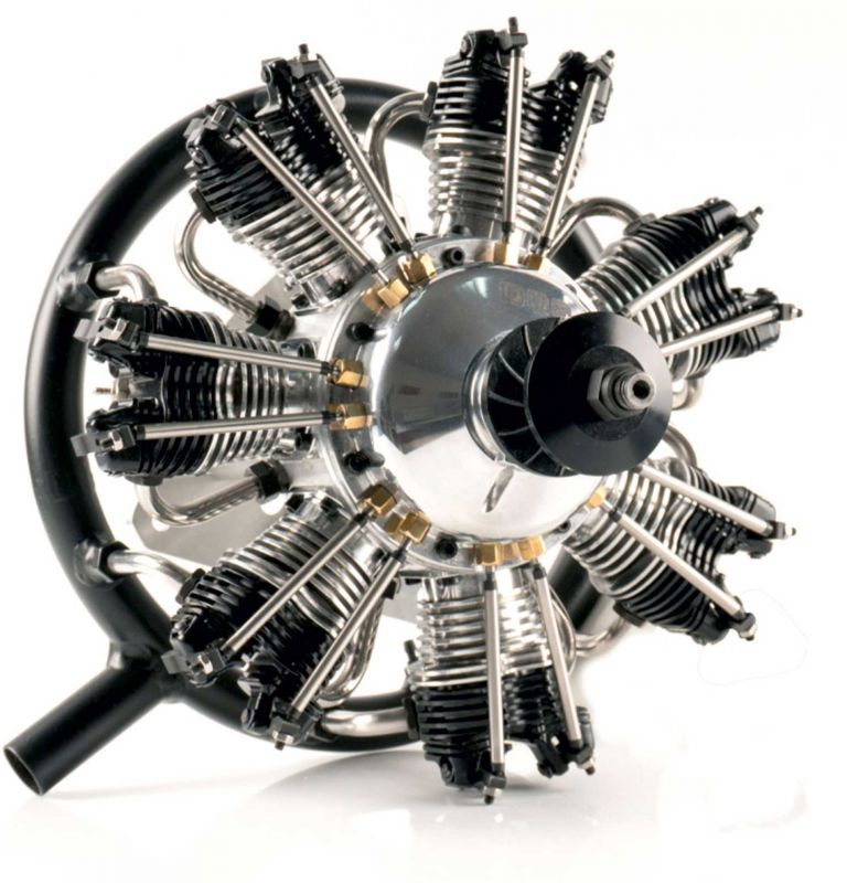 UMS RADIAL ENGINE 7 CYLINDER 77CC GLOW - buy now - at Modellbau Lindinger