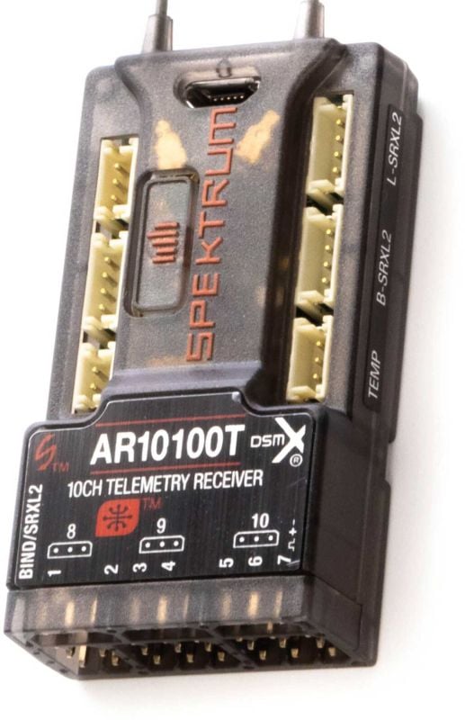 SPEKTRUM AR10100T 10-Kanal Telemetry Receiver