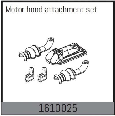 ABSIMA Engine hood mounting kit