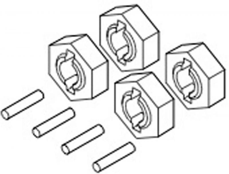 SWORKZ FOX44 WHEEL ACTUATOR  HEXAGONAL  (4)