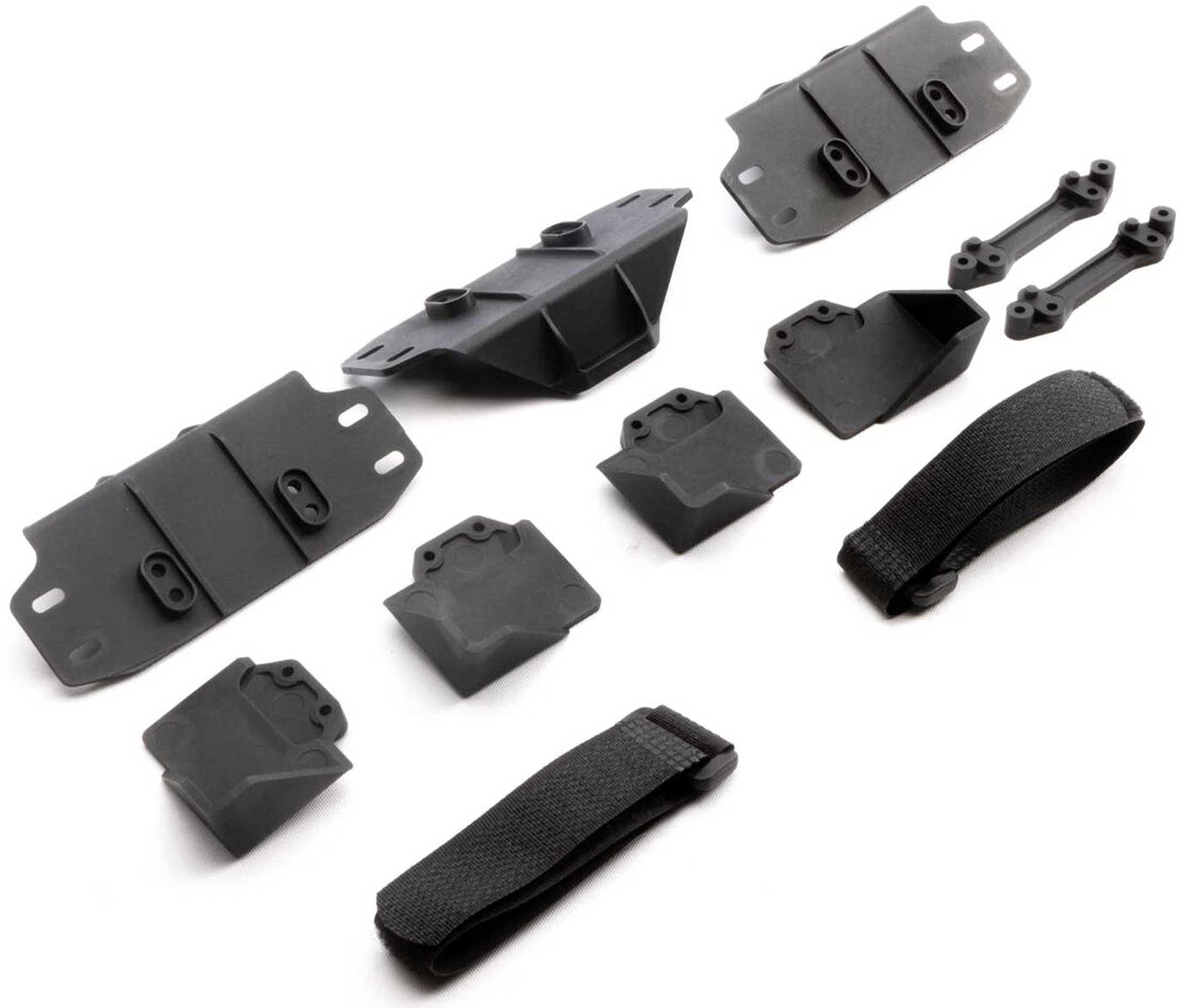 AXIAL SCX6: Battery Trays & Straps Set