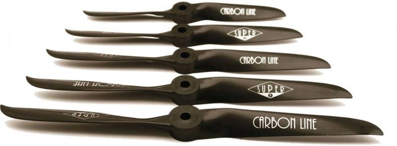 SUPER CARBON LINE 11/4" , 28/10 CM BLACK