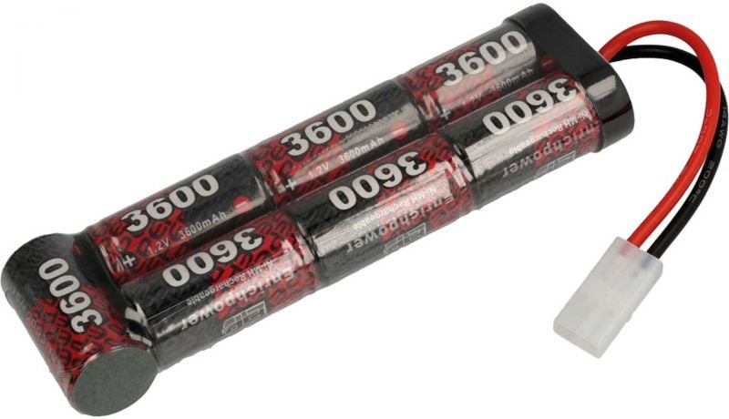 ROBITRONIC NIMH BATTERY 3600MAH 8,4V STICK PACK TAMIYA