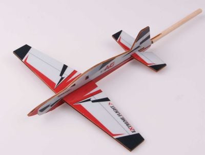 EXTREMEFLIGHT-RC Extra NG rot/silver Stick Plane