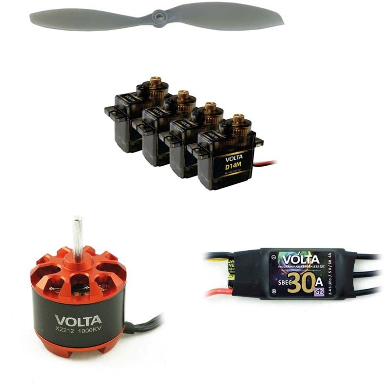 RC-Factory Accessory set Outdoor 3D Extra 330 Aerobatic/Edge 540 T Crack Yak Big / Flash Reloaded / Edge 540 V3 / Revolto