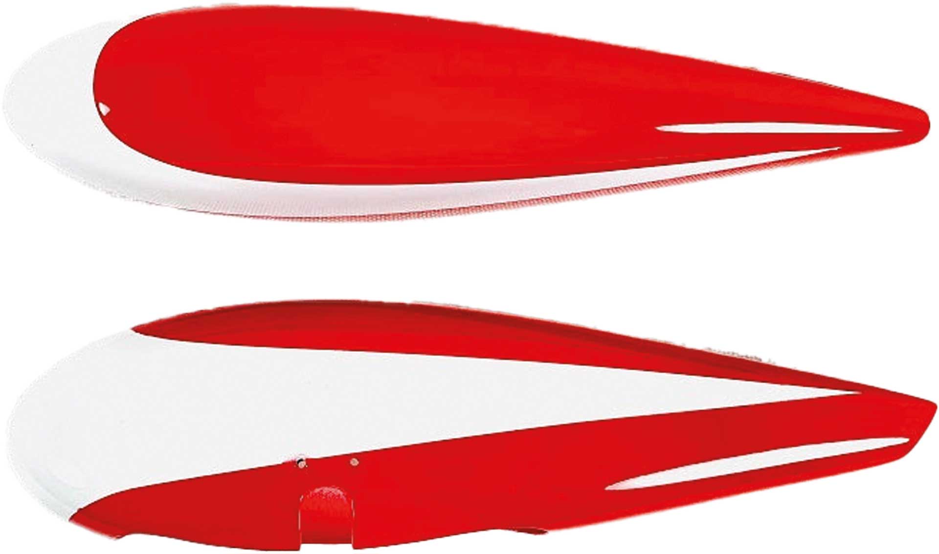 EXTREMEFLIGHT-RC Chassis fairing SLICK 114" Red/White