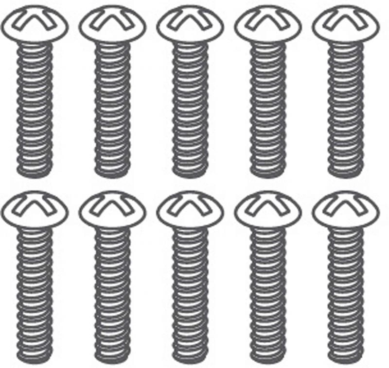 ABSIMA Vis autotaraudeuses M3*14 (10 pièces)